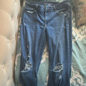 Old navy skinny ripped jeans